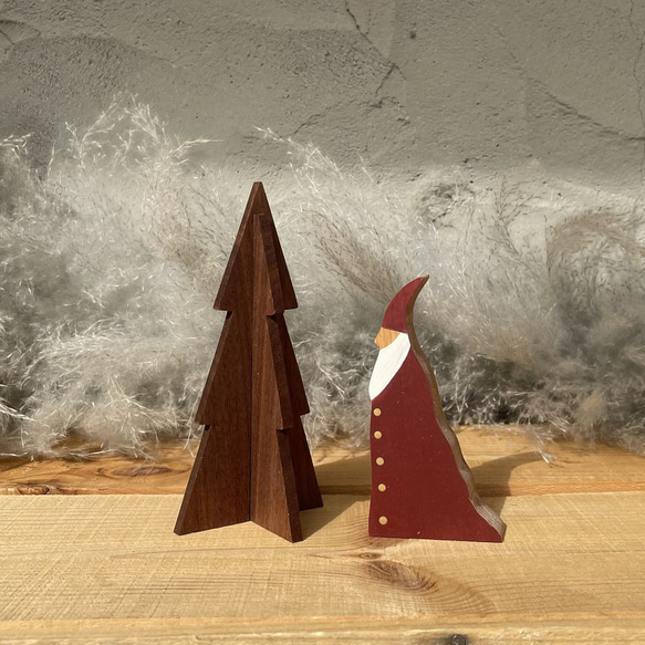 クリスマスツリー 立体 もみの木 オブジェ｜全３種類 クリスマス 木 ディスプレイ 北欧 インテリア 置物 飾り 3枚目の画像