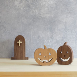 お墓 Ｂタイプ｜ハロウィン オブジェ 置物 木製 雑貨 無垢材 十字架 北欧 インテリア 飾り 雑貨 ホラー 墓地 6枚目の画像
