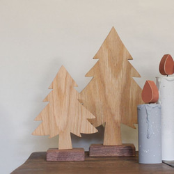 【送料無料】もみの木 Ｌサイズ 木製オブジェ クリスマス ツリー 飾り 木 手作り ハンドメイド 北欧 雑貨 6枚目の画像