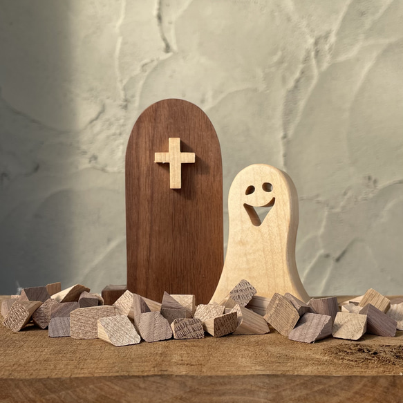 端材 木片(さんかく) 100g ｜全２種類 ウッドチップ 木くず 木屑 アソート 木材 部材 無垢 小道具 2枚目の画像