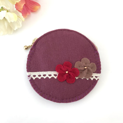 ロラライハリス♡刺繍のポーチ♡総刺繍コインケース♡お纏め出品 ロラライハリス 刺繍 フラット ポーチ にゃんこ - メルカリ
