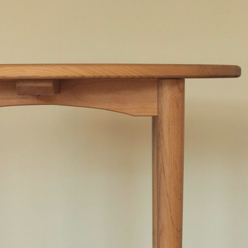 無垢材　木製　ラウンドテーブル  直径80cm 円テーブル　丸テーブル UVF123 80 TABLE(丸) 直径80cm 無垢材ダイニングテーブル｜イデア