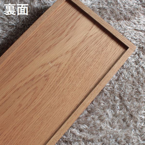 トレー 木製 w38cm オーク キッチン 雑貨 道具 お盆 ナチュラル