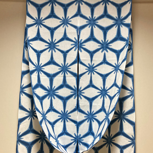 オーダー 手染め 藍染 雪花絞り生地 さらしおんぶ抱っこ紐 オーダー さらしおんぶ抱っこ紐 オーダー 手染め 藍染 雪花絞り生地