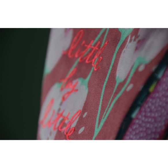 バレエシューズのトートバック　soyokaze × フランスウロコ柄ジャガード　トートバック 7枚目の画像