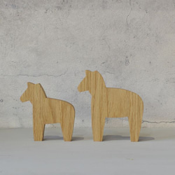 ホース オブジェ｜全２種類 馬 うま 飾り 北欧 雑貨 ダーラナホース ダーラヘスト 干支 2026年 午 幸せ 7枚目の画像