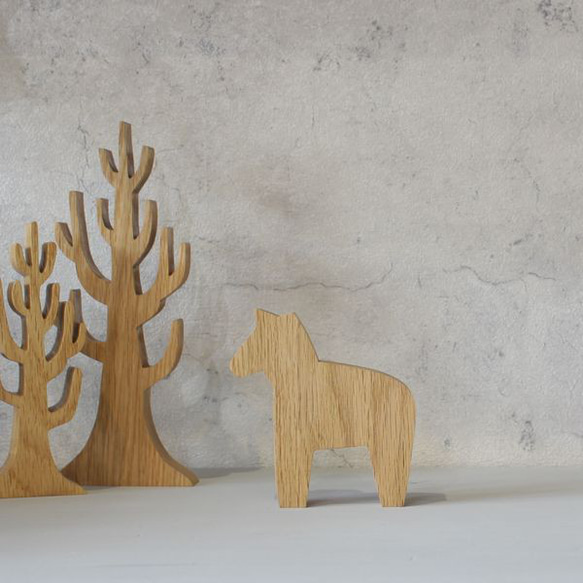 ホース オブジェ｜全２種類 馬 うま 飾り 北欧 雑貨 ダーラナホース ダーラヘスト 干支 2026年 午 幸せ 4枚目の画像