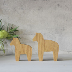 ホース オブジェ｜全２種類 馬 うま 飾り 北欧 雑貨 ダーラナホース ダーラヘスト 干支 2026年 午 幸せ 2枚目の画像