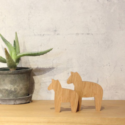 ホース オブジェ｜全２種類 馬 うま 飾り 北欧 雑貨 ダーラナホース ダーラヘスト 干支 2026年 午 幸せ 8枚目の画像