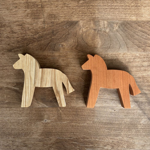 馬のオブジェ Bタイプ｜全2種類 ホース うま 飾り 北欧 雑貨