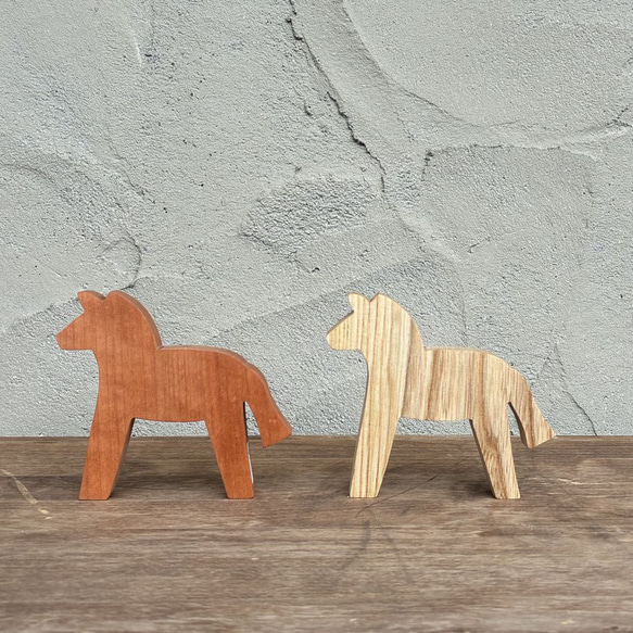 馬のオブジェ｜全２種類 ホース うま 飾り 北欧 雑貨 シンプル 干支 午 2026年 正月飾り 3枚目の画像
