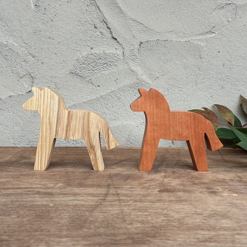 馬のオブジェ｜全2種類 ホース うま 飾り 北欧 雑貨 シンプル 干支 午