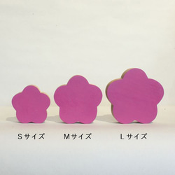 フラワー オブジェ｜全２７種類 受注制作 花 ひなまつり ひな祭り 節句 置物 ペイント桜 桃 雑貨 春 韓国インテリア 18枚目の画像