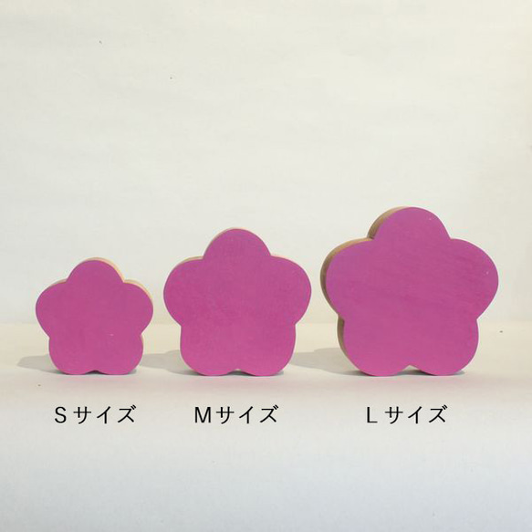 フラワー オブジェ｜全２７種類 受注制作 花 ひなまつり ひな祭り 節句 置物 ペイント桜 桃 雑貨 春 韓国インテリア 18枚目の画像