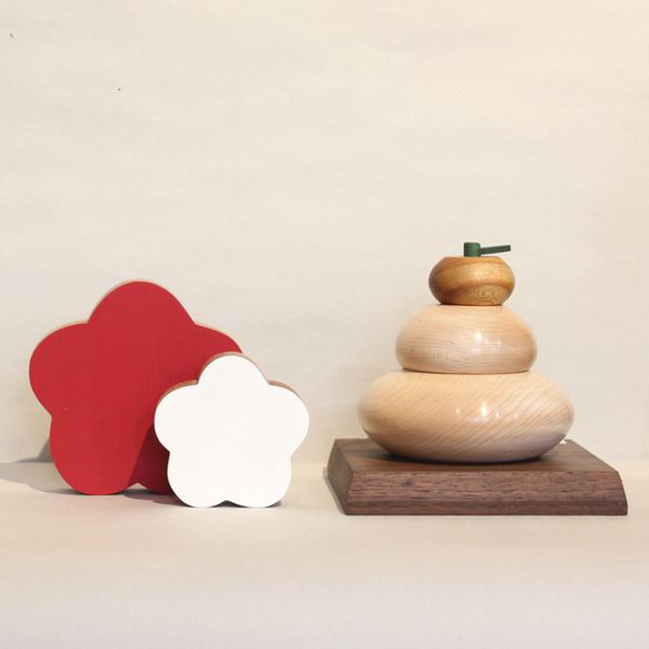 フラワー オブジェ｜全２７種類 受注制作 花 ひなまつり ひな祭り 節句 置物 ペイント桜 桃 雑貨 春 韓国インテリア 11枚目の画像