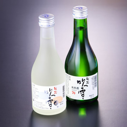 越路吹雪 吟醸酒 純米酒 飲み比べセット 300ml 2本 お酒 日本酒 新潟 高野酒造 1枚目の画像