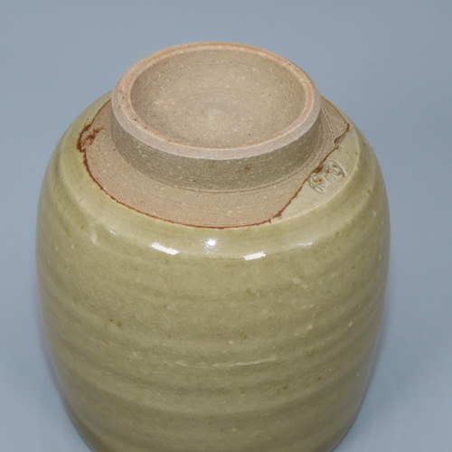 虫明焼(曙窯作) 灰釉湯呑 贈り物 普段使い お祝い ギフト 焼物