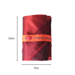 【防水・撥水カバーバッグ】repel. Cover bag -Red- 2枚目の画像