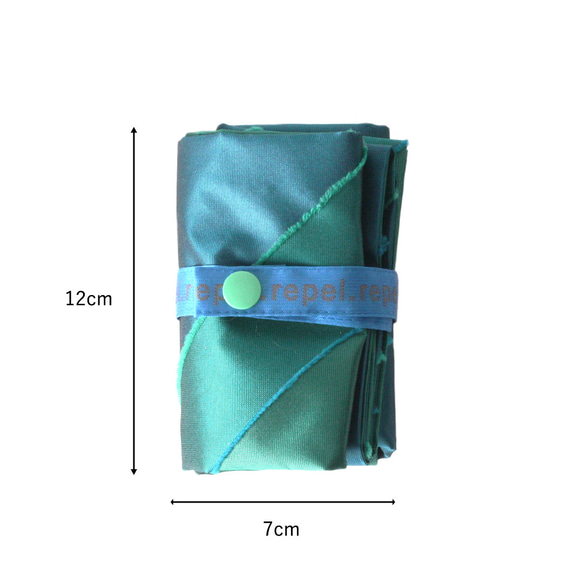 【防水・撥水カバーバッグ】repel. Cover bag -Green- 2枚目の画像