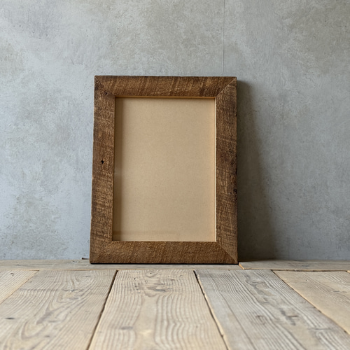 額縁　アンティーク　フレーム　古道具　木　ウッドフレーム 額縁 Vintage Wooden Frame ウッドフレーム アンティーク S