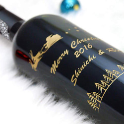 【名入れ】クリスマス 結婚祝い 開店祝い お誕生日のお祝いに！フェーゴ テンプラニーリョ 赤ワイン 750ml 4枚目の画像