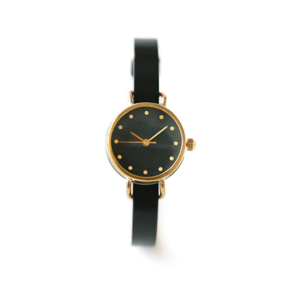 iroha 黒　真鍮シンプルケース 1枚目の画像