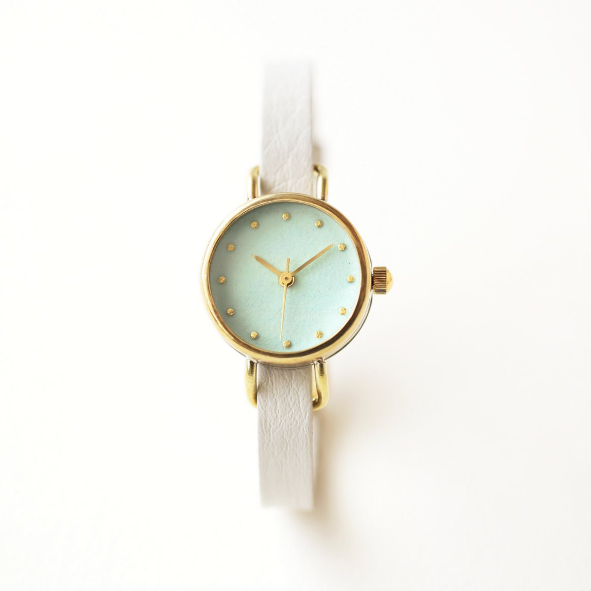 iroha 　水浅葱　真鍮シンプルケース