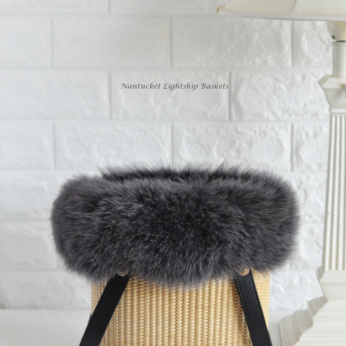 新商品⭐︎フォックスファー付きインナーバッグスモールサイズ】 巾着