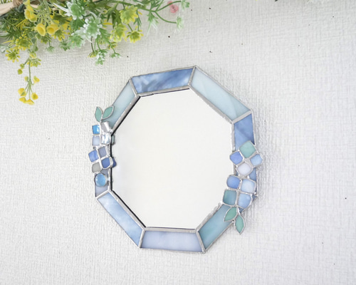 ✴︎:.Uさん専用ベージュの八角形鏡♪ ︎:.Uさん専用ベージュの八角形鏡