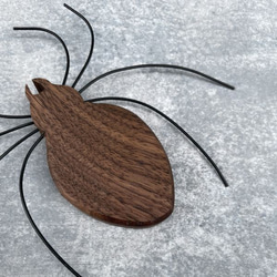 【送料無料】ハロウィン オーナメント クモ 蜘蛛 ウォールデコ 飾り 木製 インテリア 雑貨  オブジェ くも 11枚目の画像