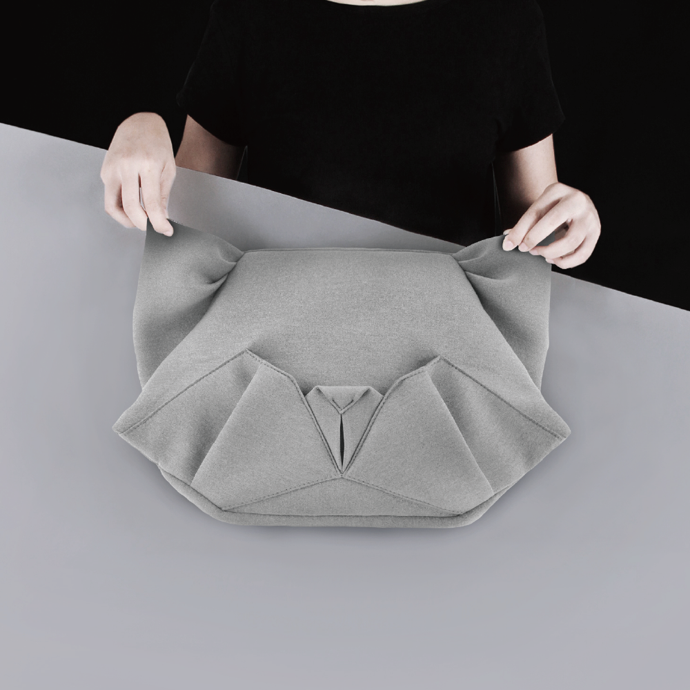 グレーキャット＿マルチバッグ