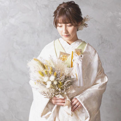 ナチュラルブーケXL ユーカリホワイト ウェディング 結婚式 ドライ