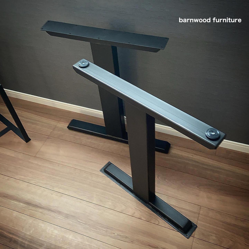 DIYアイテム 】アイアン脚 H型（ 大型テーブル・デスク対応 アイアン脚