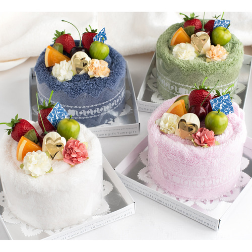 タオルケーキ フルーツ 泉州タオル 国産 フェイスタオル ギフト