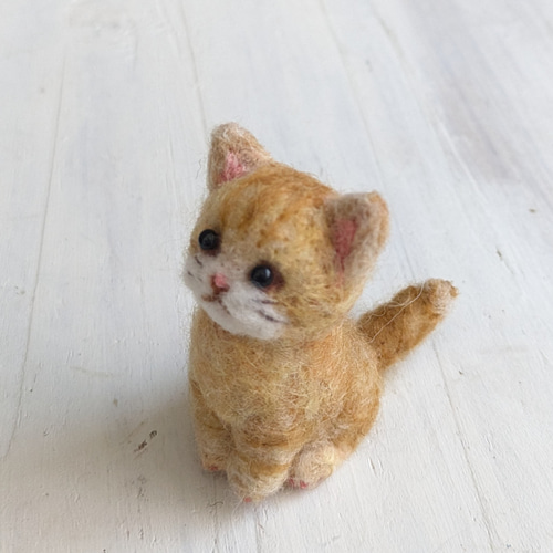羊毛フェルト　猫 『ジュン様』専用ページ オーダー専用ページ 羊毛フェルト 猫 - メルカリ