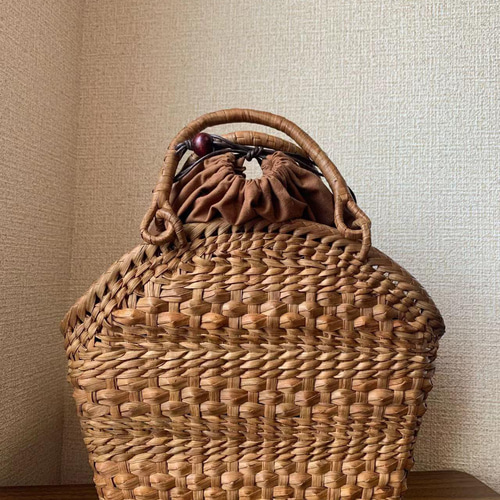 アケビ あけびかごバッグ 手作り 木通籠バッグ 内布あり かご アケビ あけびかごバッグ 手作り 木通籠バッグ 内布あり かご