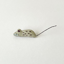 ネズミ（ねずみ） ブローチ の人気通販｜Creema(クリーマ