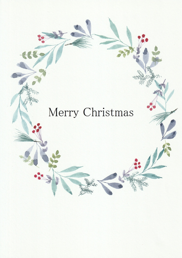 クリスマスカード　（５枚セット） 3枚目の画像