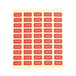 【台紙用シール】プライスダウン SALEシール　200枚（赤地×白文字）5×10㎜　20%off  30%off 50% 14枚目の画像