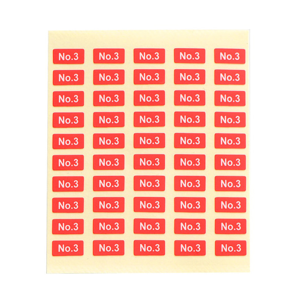 【台紙用シール】プライスダウン SALEシール　200枚（赤地×白文字）5×10㎜　20%off  30%off 50% 10枚目の画像