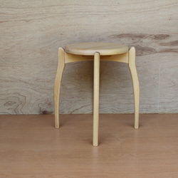 Cornerless Stool 角のないスツール H＝420 椅子（チェアー