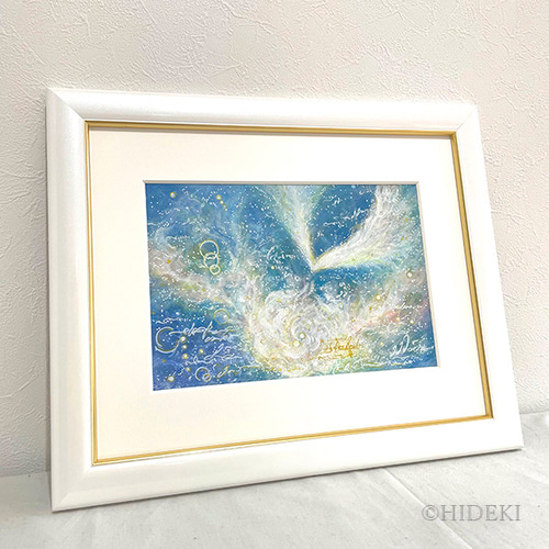 天使の絵ー個人用 絵画 HIDEKI 通販 8365641｜Creema(クリーマ)