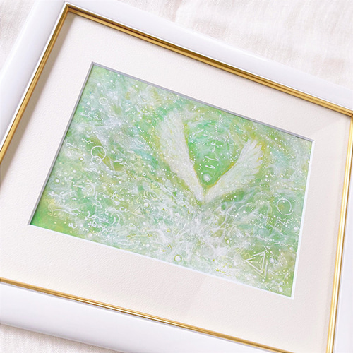 絵画 天使「Angels」油絵 直筆 人物画 特別な空間の演出