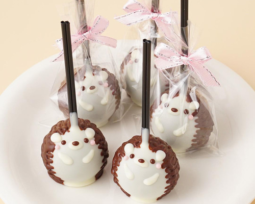 はりねずみケーキポップス5本セット チョコレート Kozue-Sweets 通販