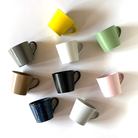 【カラーが豊富】窯元が作った シンプルマグカップ　9color /r91 10枚目の画像