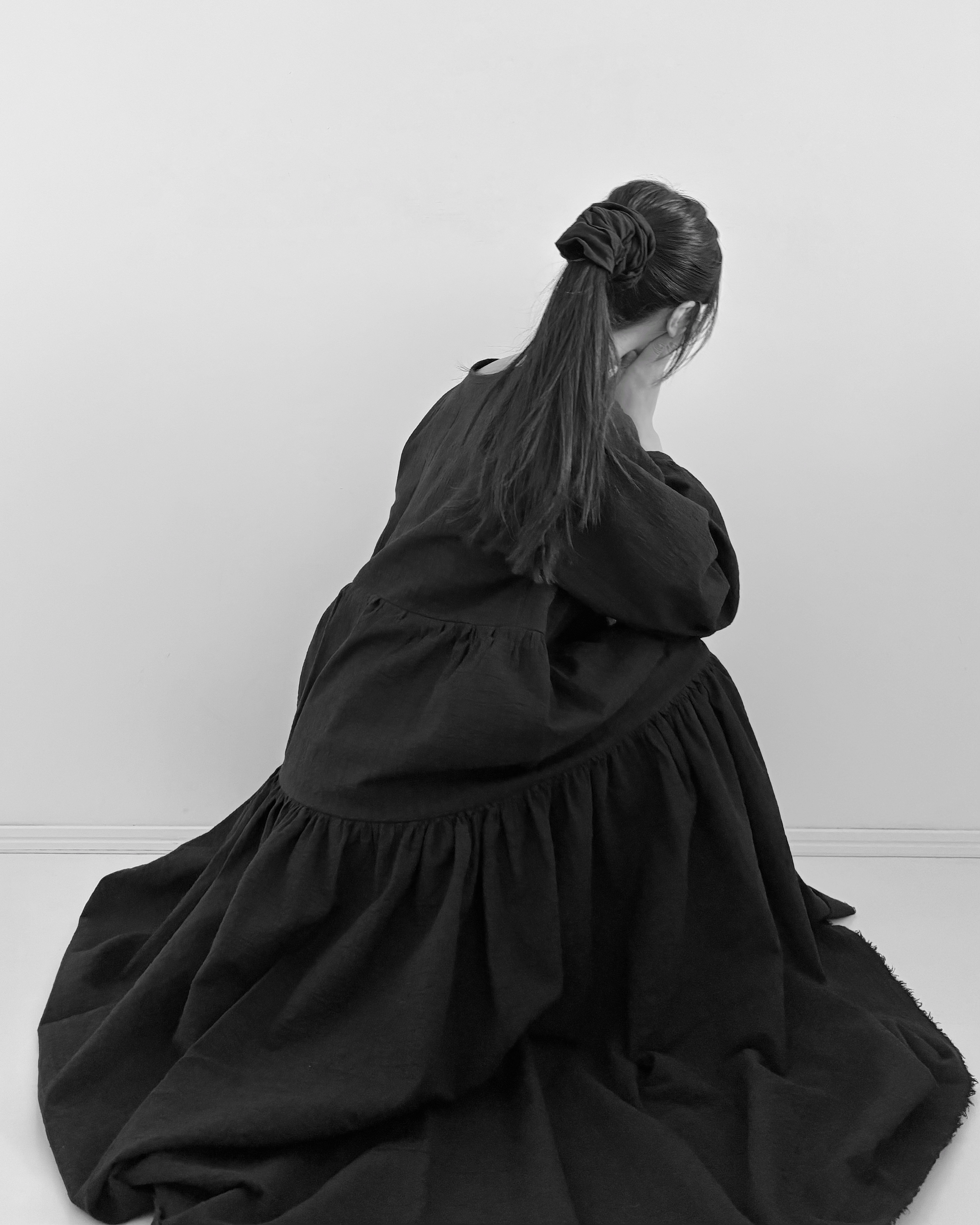 ティアードロングワンピース