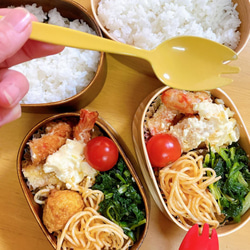 ＼送料無料クリックポスト対応／ いろさじ 先割れ 給食 スプーン ステンレス製 かわいい 弁当 国産 被らない ギフト 6枚目の画像