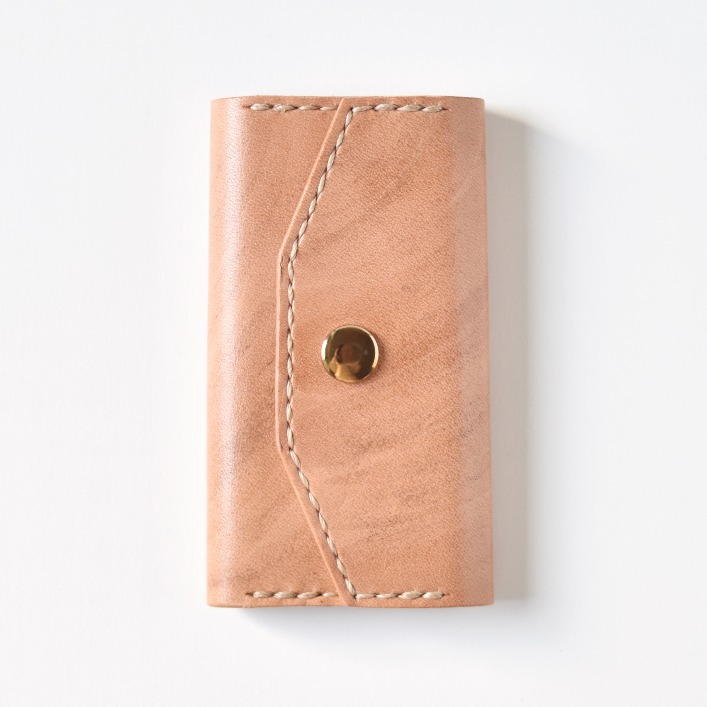 革の手染めケース 「mokha（キーケース）」