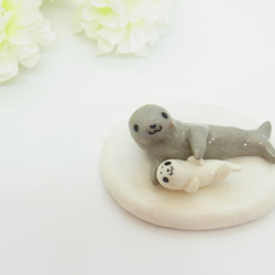 【新品】SPRING  アザラシ親子セット 北欧 木製 新品】SPRING アザラシ親子セット 北欧 木製 サラダボウル 木製