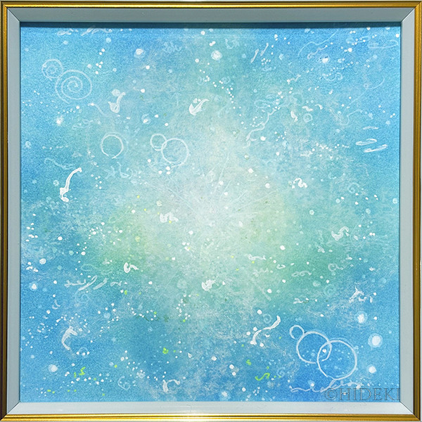はがき 抽象画 原画 #51